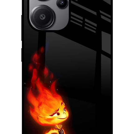 Ember Flame Redmi Note 13 Pro+ 5G Glass Case