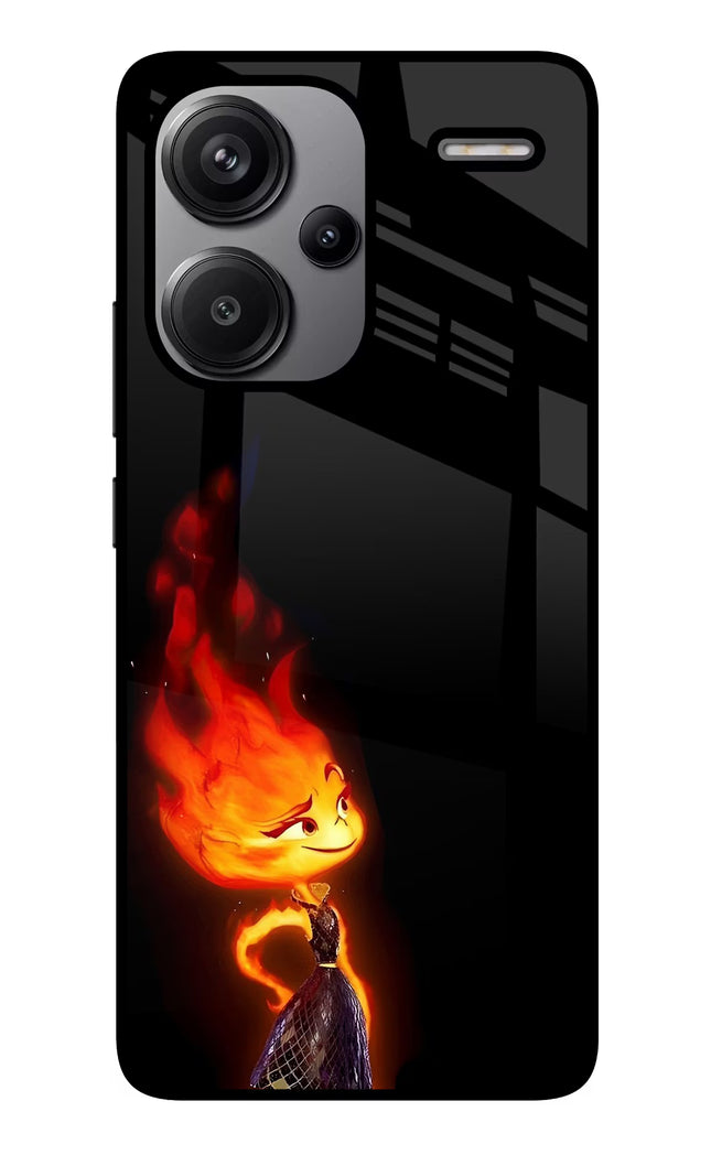 Ember Flame Redmi Note 13 Pro+ 5G Glass Case