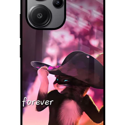 Forever Cat Redmi Note 13 Pro+ 5G Glass Case