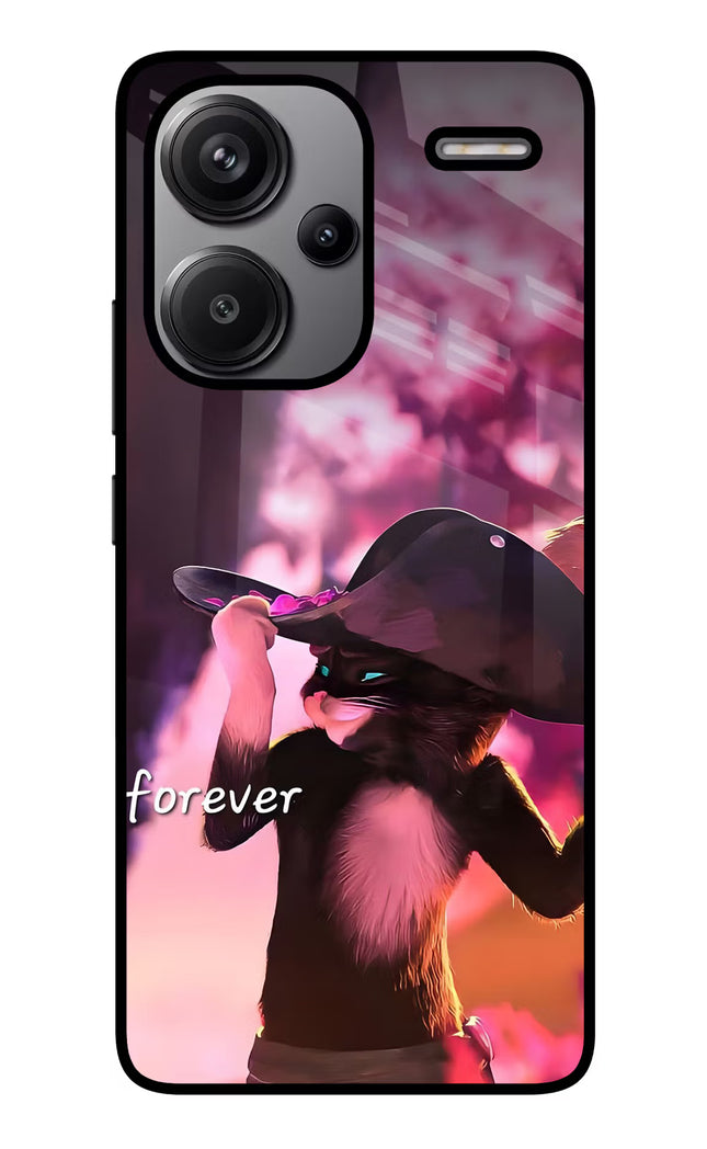 Forever Cat Redmi Note 13 Pro+ 5G Glass Case
