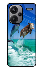Dolphin vs Cow Redmi Note 13 Pro+ 5G Glass Case