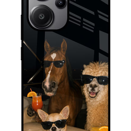 Party Squad Redmi Note 13 Pro+ 5G Glass Case