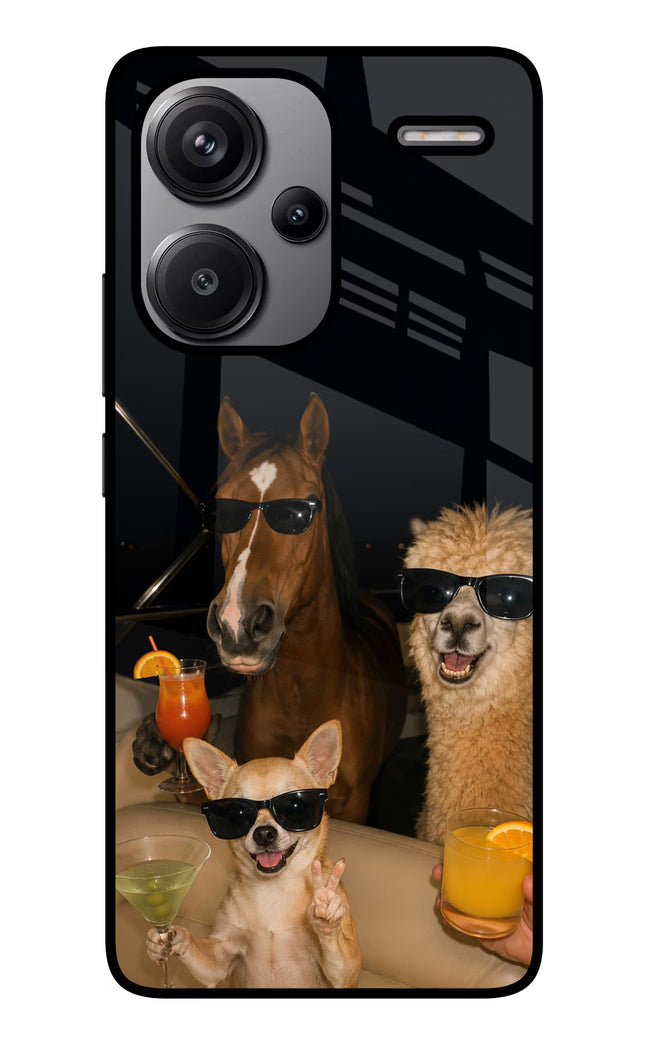 Party Squad Redmi Note 13 Pro+ 5G Glass Case