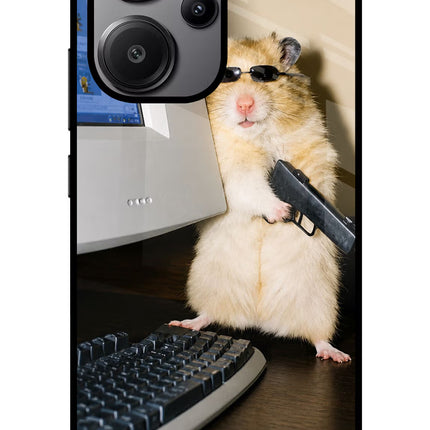 Hacker Hamster Redmi Note 13 Pro+ 5G Glass Case