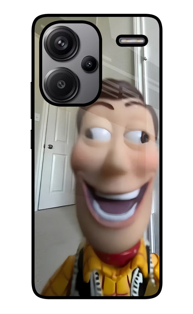 Side Eye Woody Redmi Note 13 Pro+ 5G Glass Case