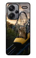 Rollercoaster Dog Redmi Note 13 Pro+ 5G Glass Case