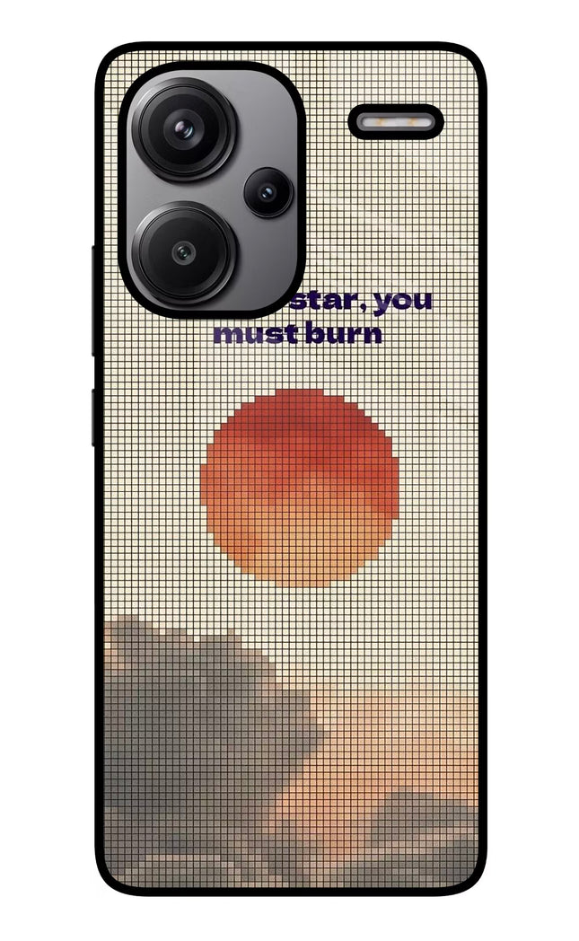 Pixel Sun Redmi Note 13 Pro+ 5G Glass Case