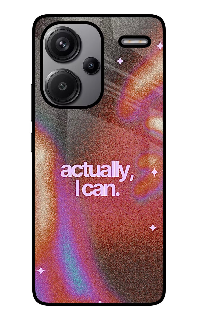 Pink Aura Redmi Note 13 Pro+ 5G Glass Case
