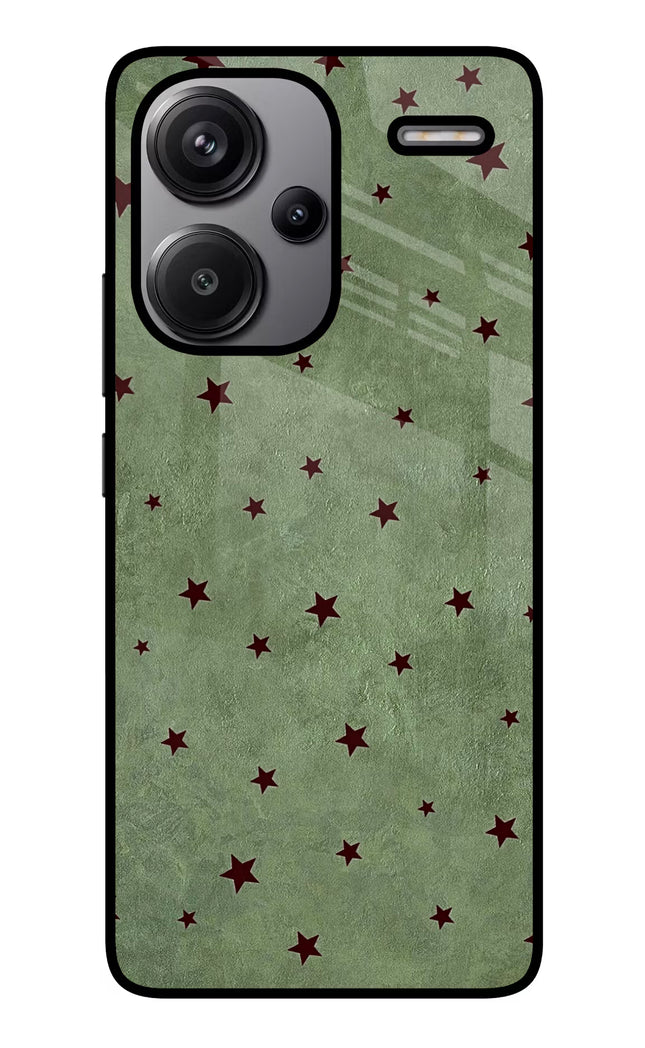 Green Stars Redmi Note 13 Pro+ 5G Glass Case