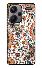 White Mayura Redmi Note 13 Pro+ 5G Glass Case