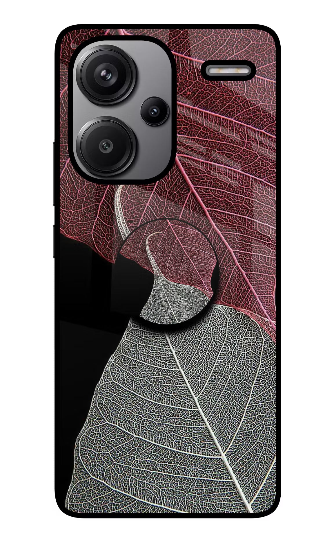 Leaf Pattern Redmi Note 13 Pro+ 5G Pop Case by Casekaro