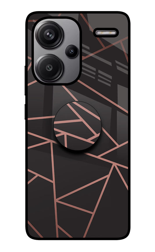 Geometric Pattern Redmi Note 13 Pro+ 5G Glass Case