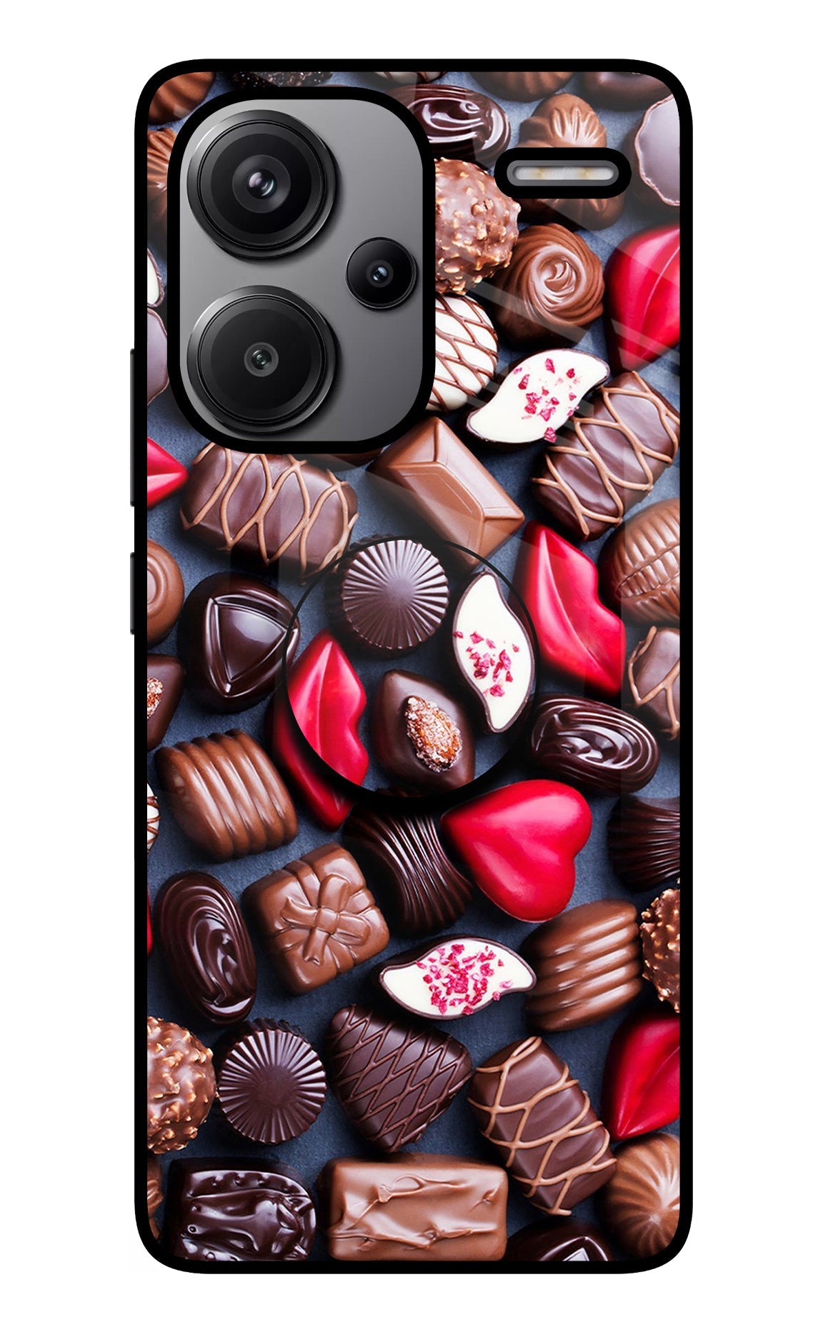 Chocolates Redmi Note 13 Pro+ 5G Glass Case