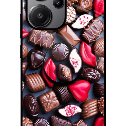 Chocolates Redmi Note 13 Pro+ 5G Pop Case by Casekaro