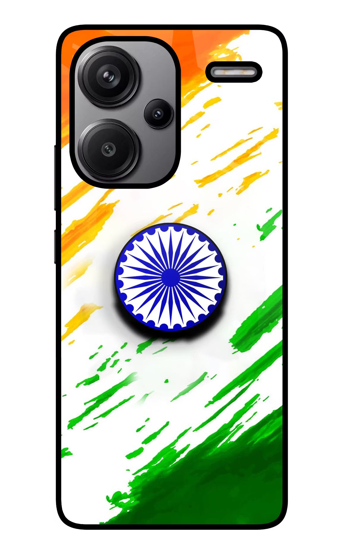 Indian Flag Ashoka Chakra Redmi Note 13 Pro+ 5G Pop Case by Casekaro