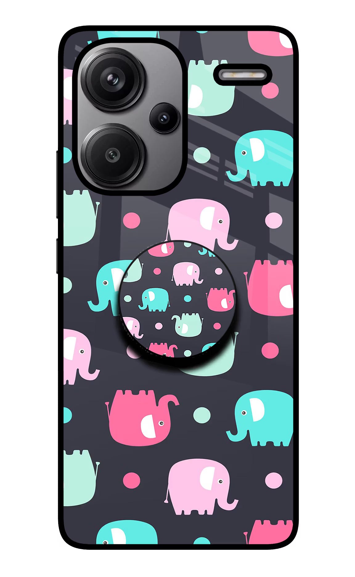 Baby Elephants Redmi Note 13 Pro+ 5G Pop Case by Casekaro