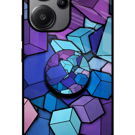 Cubic Abstract Redmi Note 13 Pro+ 5G Pop Case by Casekaro