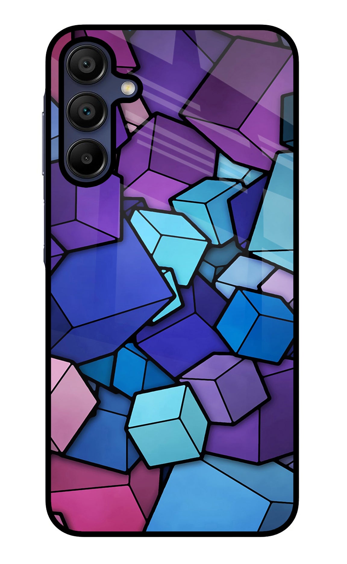 Cubic Abstract Samsung A15 5G Back Cover