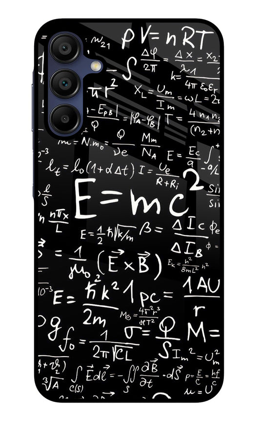 Physics Formula Samsung A15 5G Glass Case