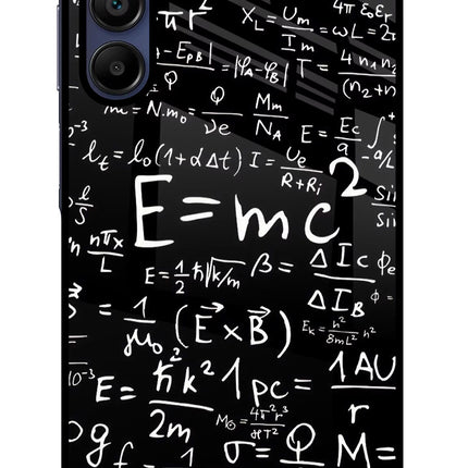 Physics Formula Samsung A15 5G Glass Case Back Cover by Casekaro