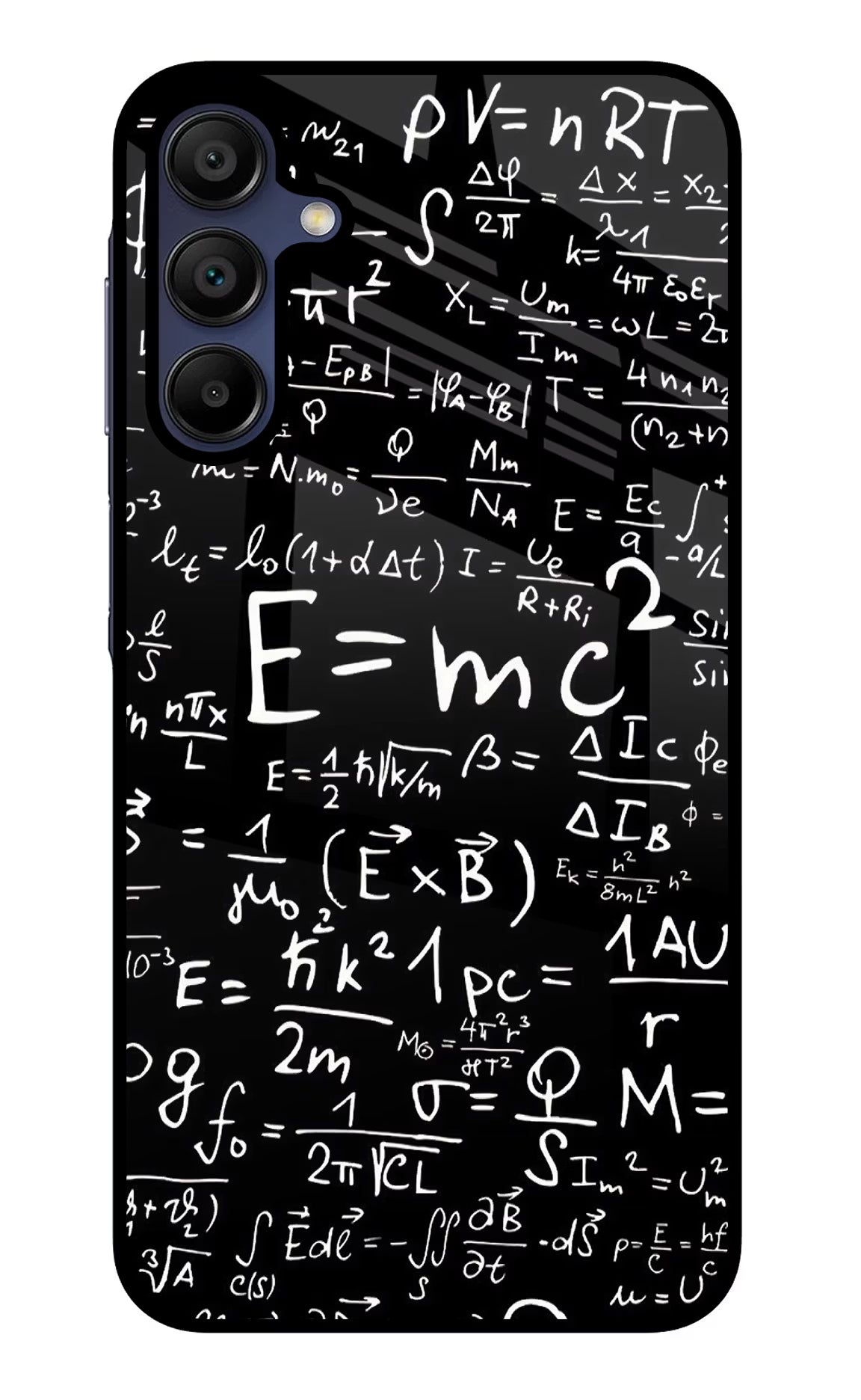 Physics Formula Samsung A15 5G Glass Case Back Cover by Casekaro