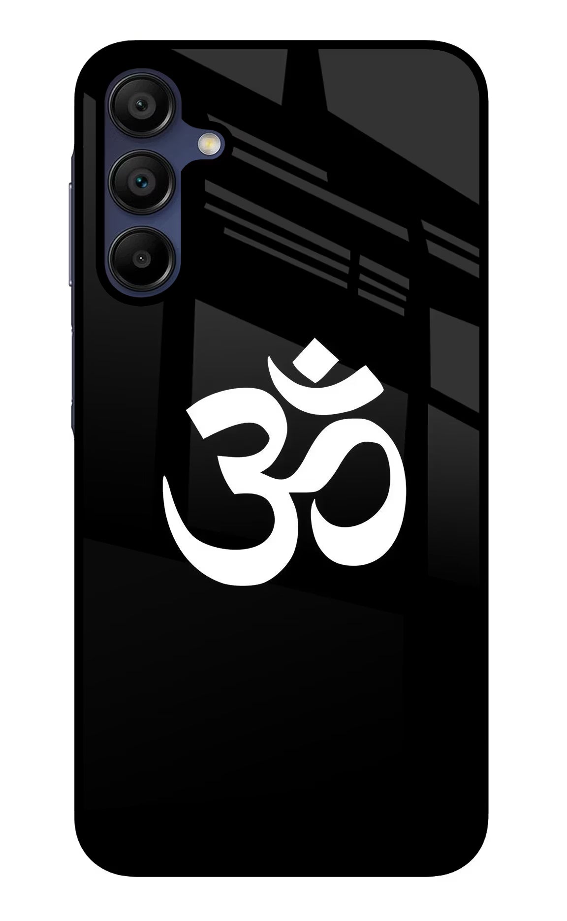 Om Samsung A15 5G Glass Case Back Cover by Casekaro