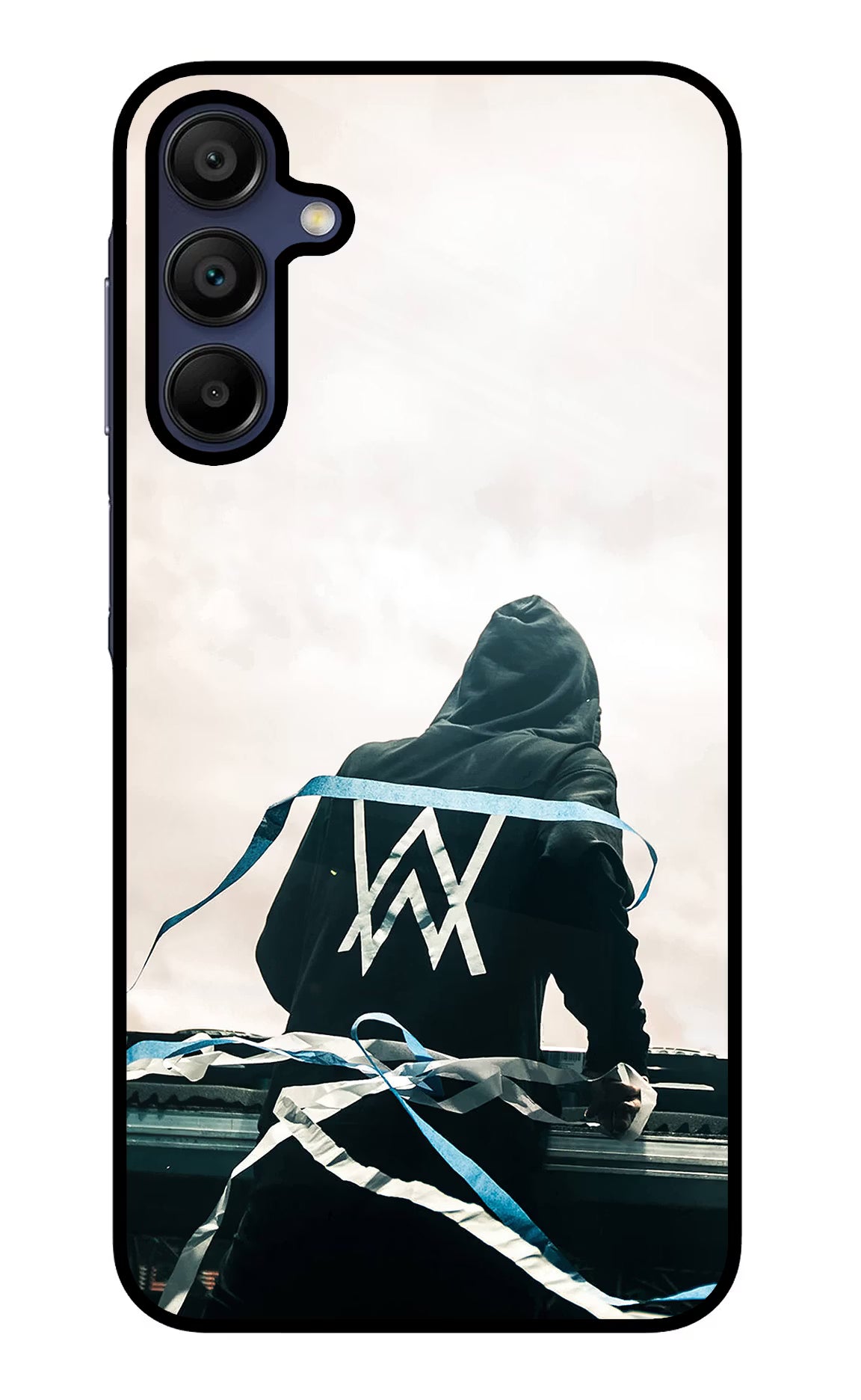 Alan Walker Samsung A15 5G Glass Case Back Cover by Casekaro