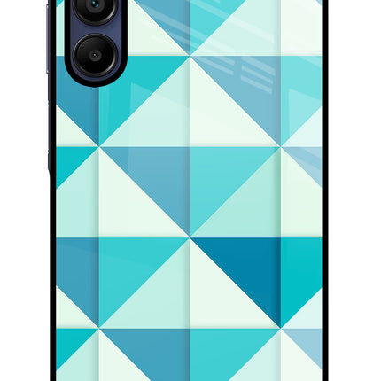 Abstract Samsung A15 5G Glass Case Back Cover by Casekaro