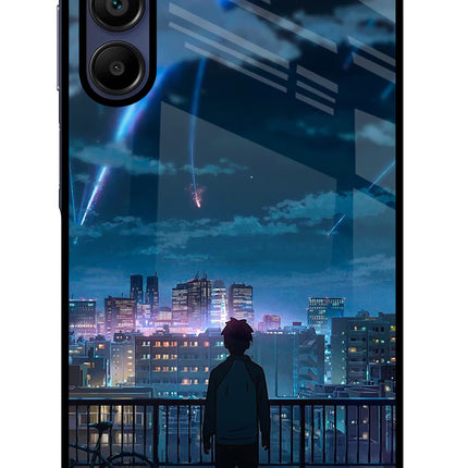 Anime Samsung A15 5G Glass Case Back Cover by Casekaro