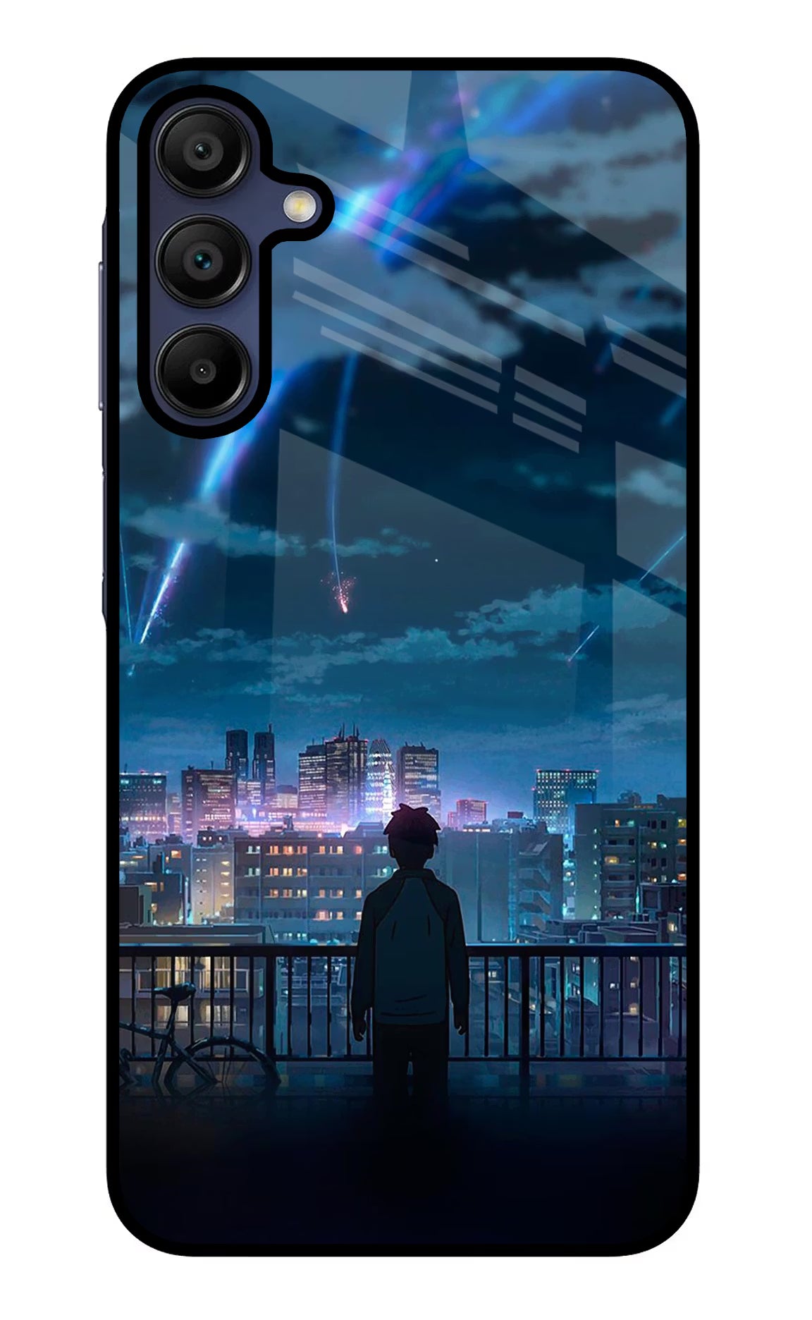 Anime Samsung A15 5G Glass Case Back Cover by Casekaro