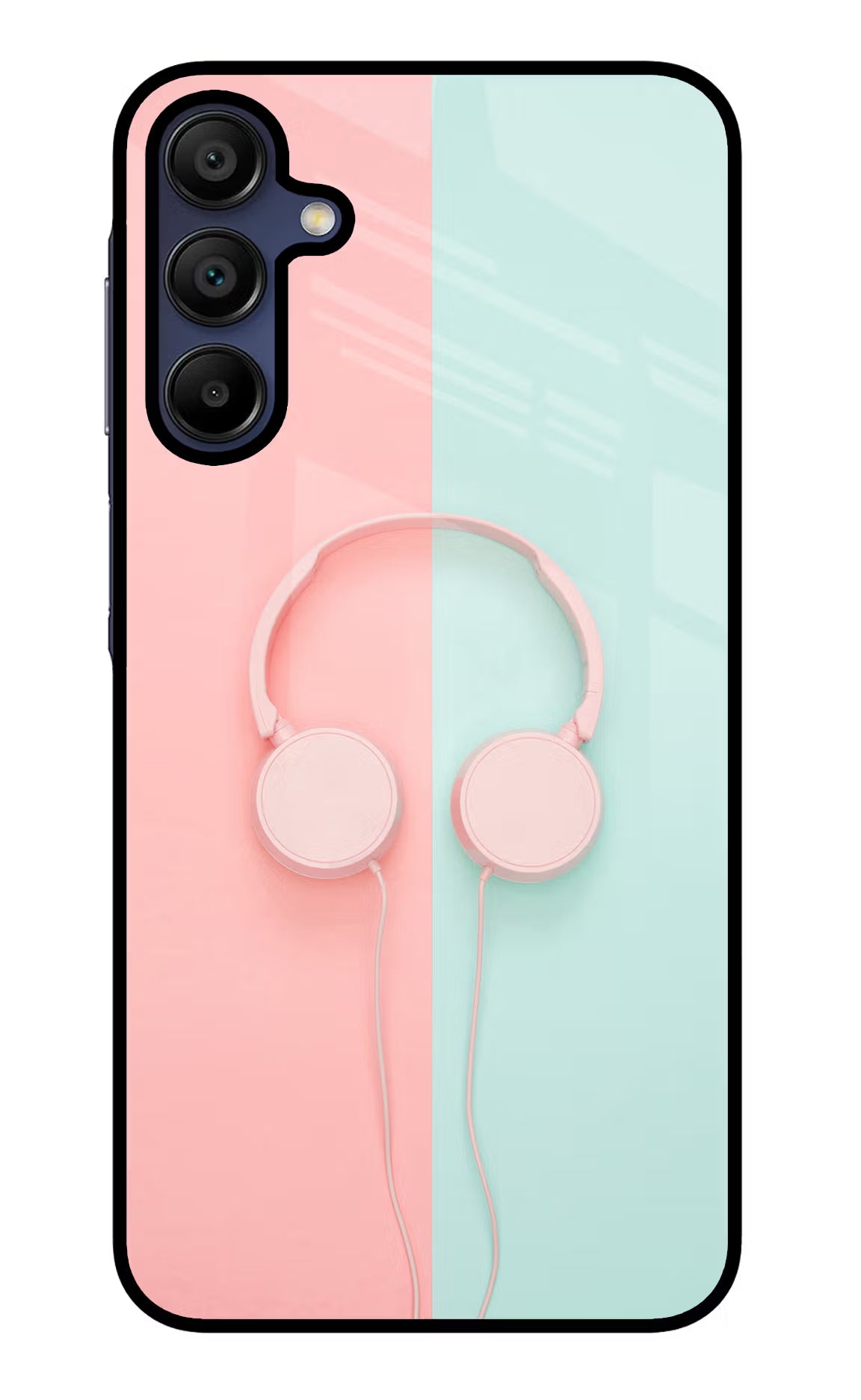 Music Lover Samsung A15 5G Glass Case Back Cover by Casekaro