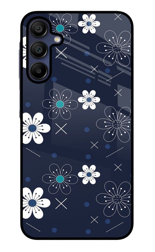 Flowers Samsung A15 5G Glass Case