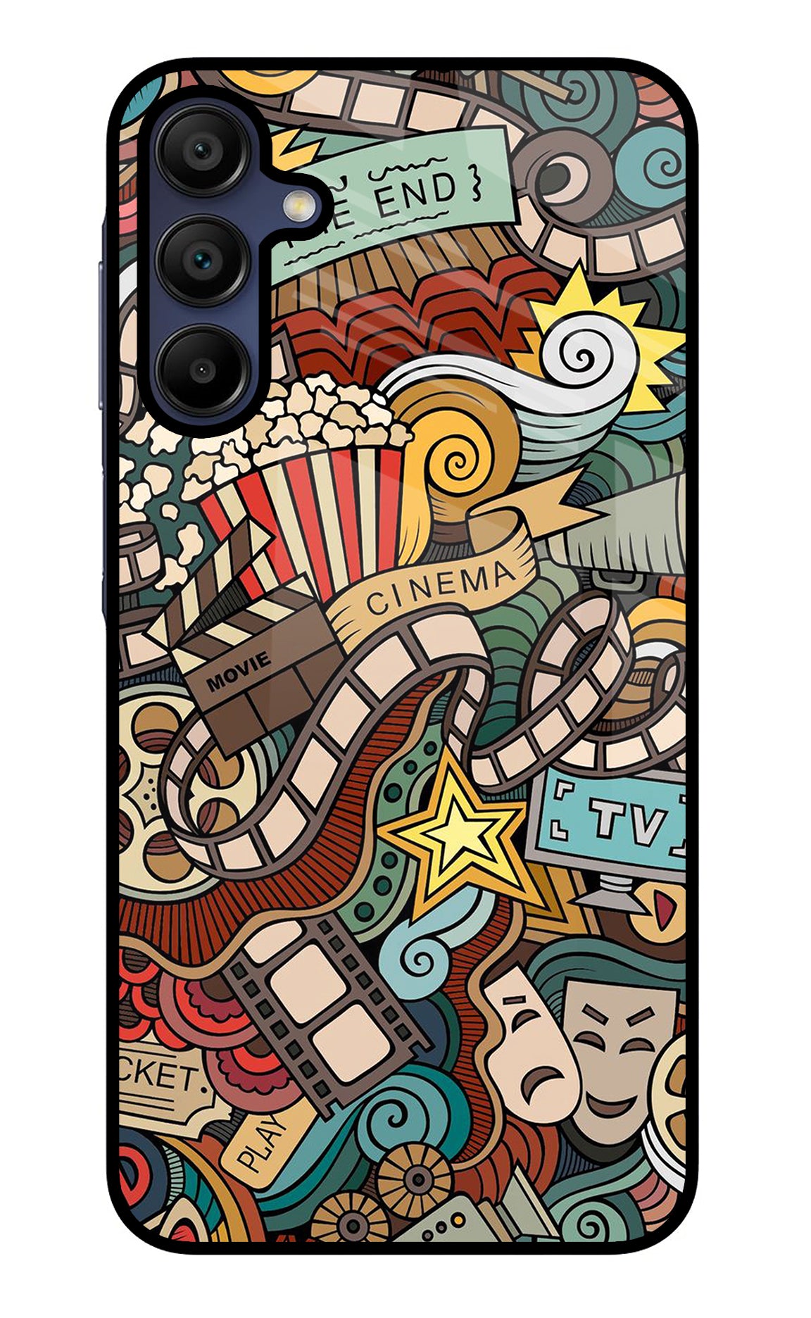 Cinema Abstract Samsung A15 5G Back Cover