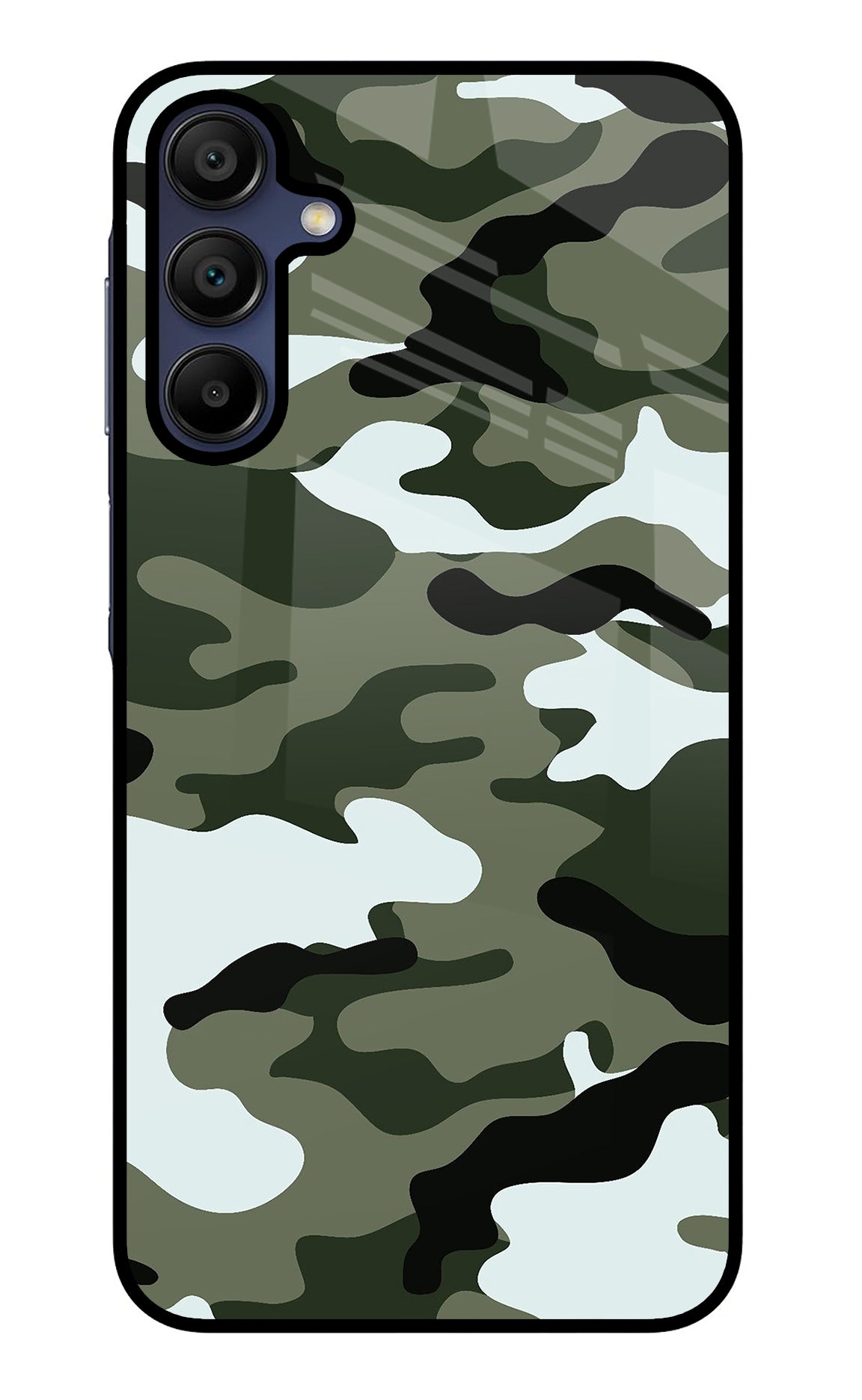 Camouflage Samsung A15 5G Back Cover