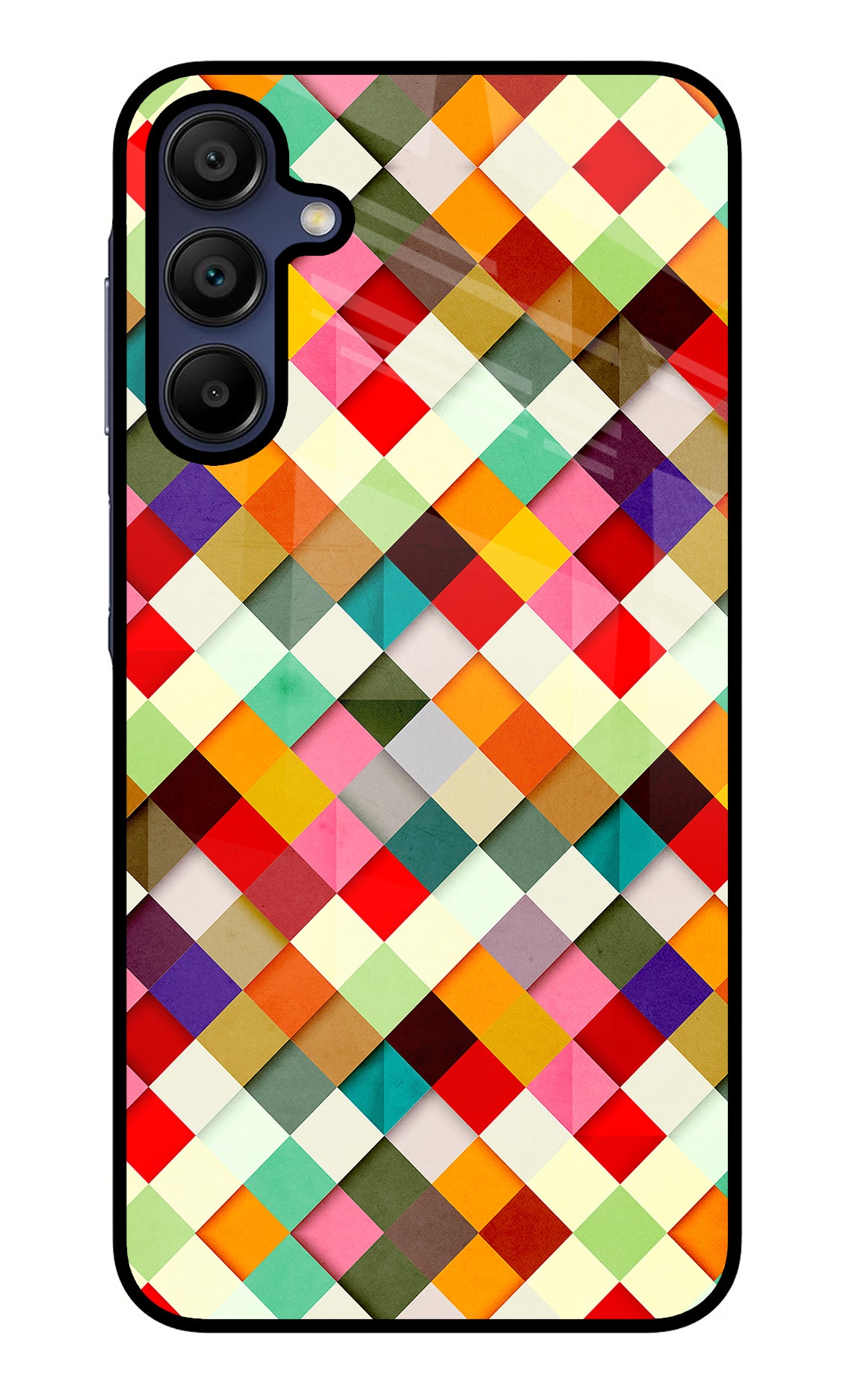 Geometric Abstract Colorful Samsung A15 5G Back Cover