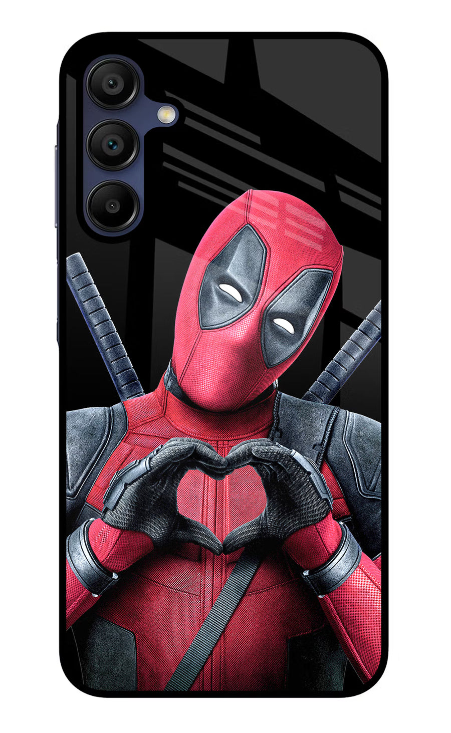 Deadpool Samsung A15 5G Back Cover, Glass case