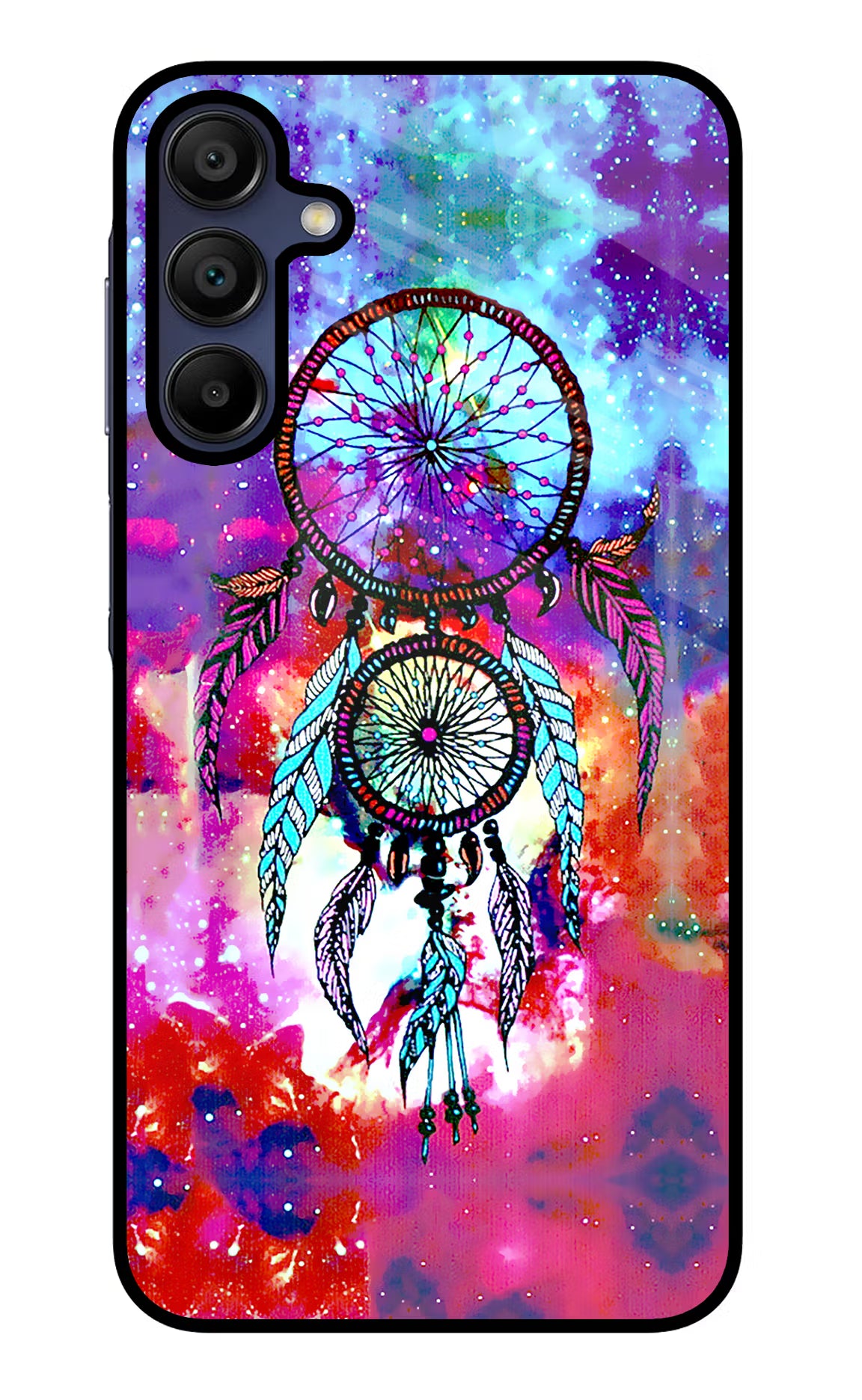 Dream Catcher Abstract Samsung A15 5G Glass Case Back Cover by Casekaro