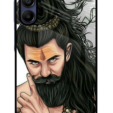 Mahadev Samsung A15 5G Glass Case Back Cover by Casekaro