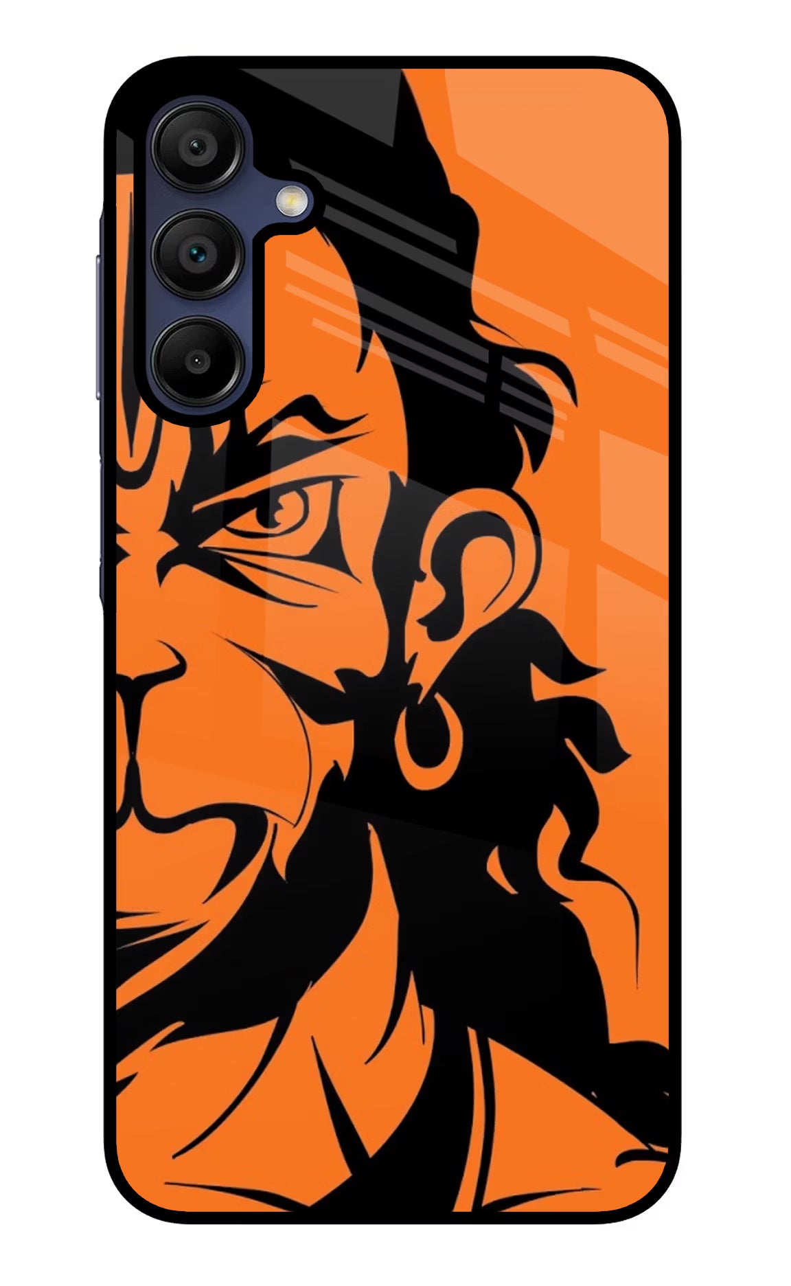 Hanuman Samsung A15 5G Glass Case Back Cover by Casekaro