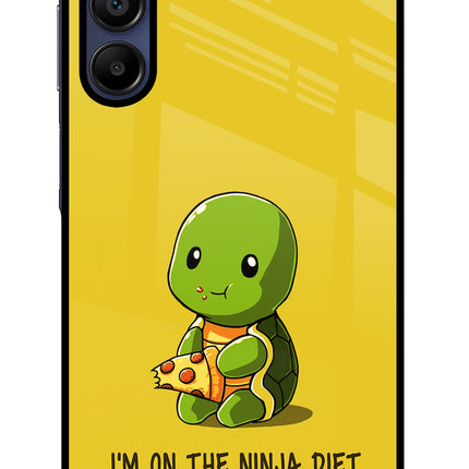 I'm on Ninja Diet Samsung A15 5G Glass Case Back Cover by Casekaro
