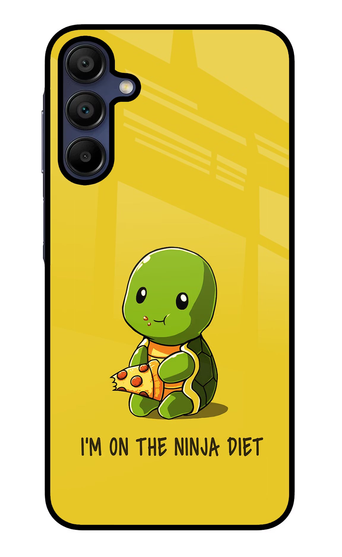 I'm on Ninja Diet Samsung A15 5G Glass Case Back Cover by Casekaro