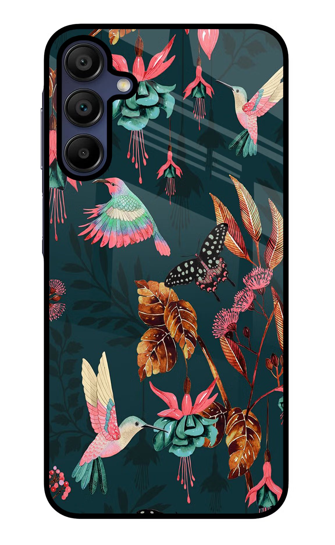 Birds Samsung A15 5G Glass Case Back Cover by Casekaro