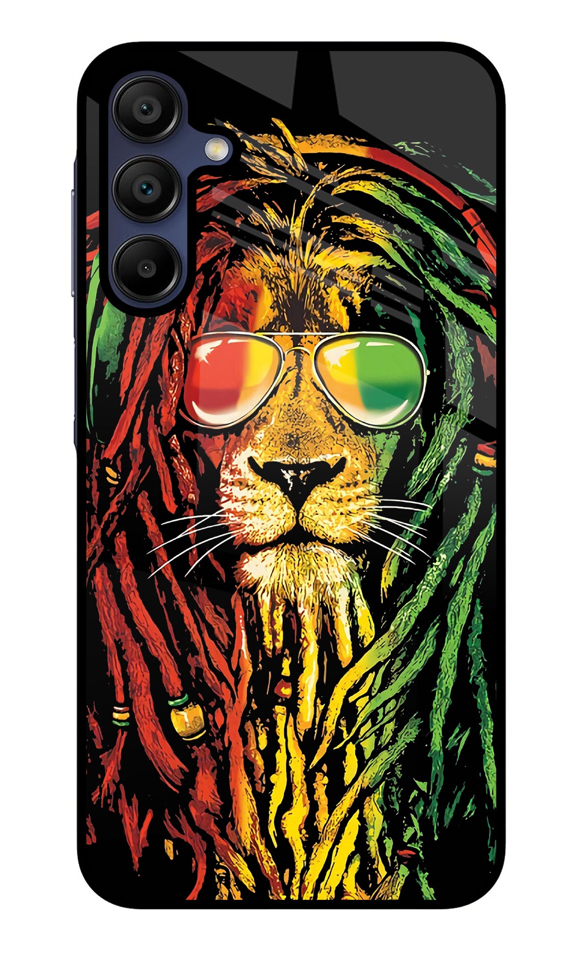 Rasta Lion Samsung A15 5G Back Cover