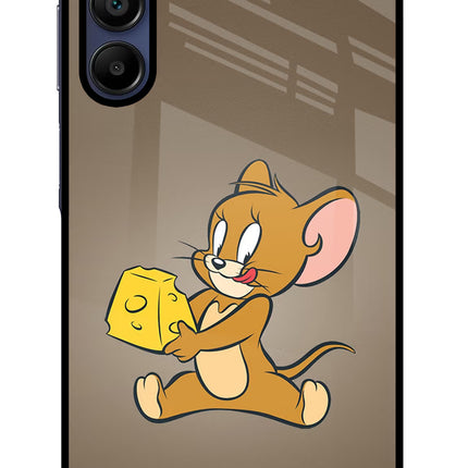 Jerry Samsung A15 5G Glass Case Back Cover by Casekaro