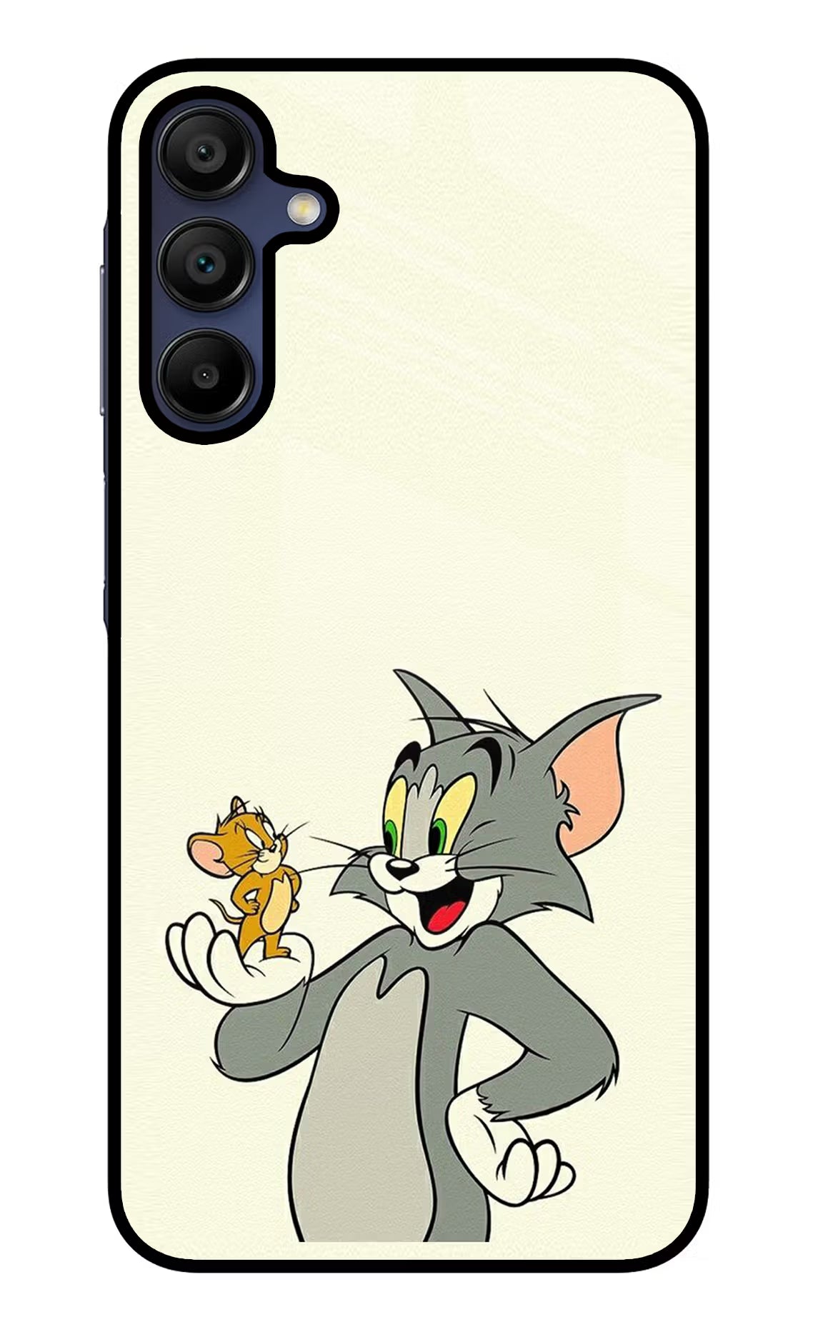 Tom & Jerry Samsung A15 5G Glass Case Back Cover by Casekaro