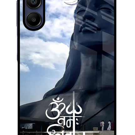 Om Namah Shivay Samsung A15 5G Glass Case Back Cover by Casekaro