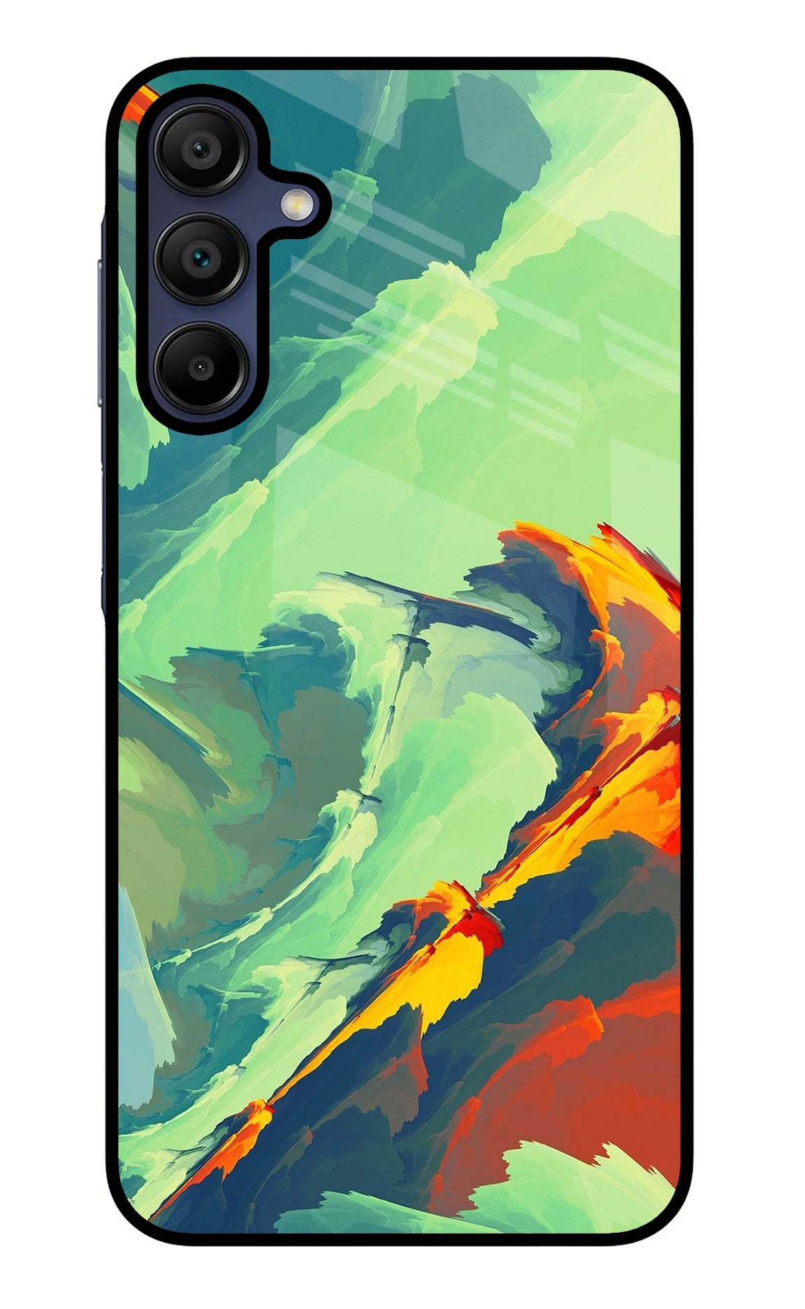 Paint Art Samsung A15 5G Glass Case