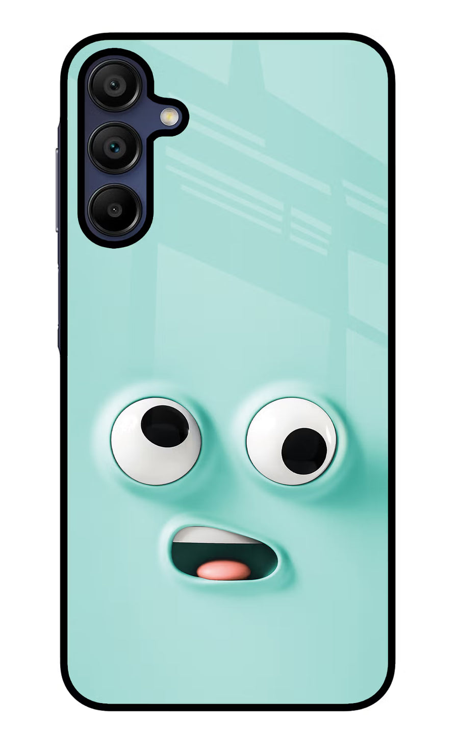 Funny Cartoon Samsung A15 5G Back Cover, Glass case