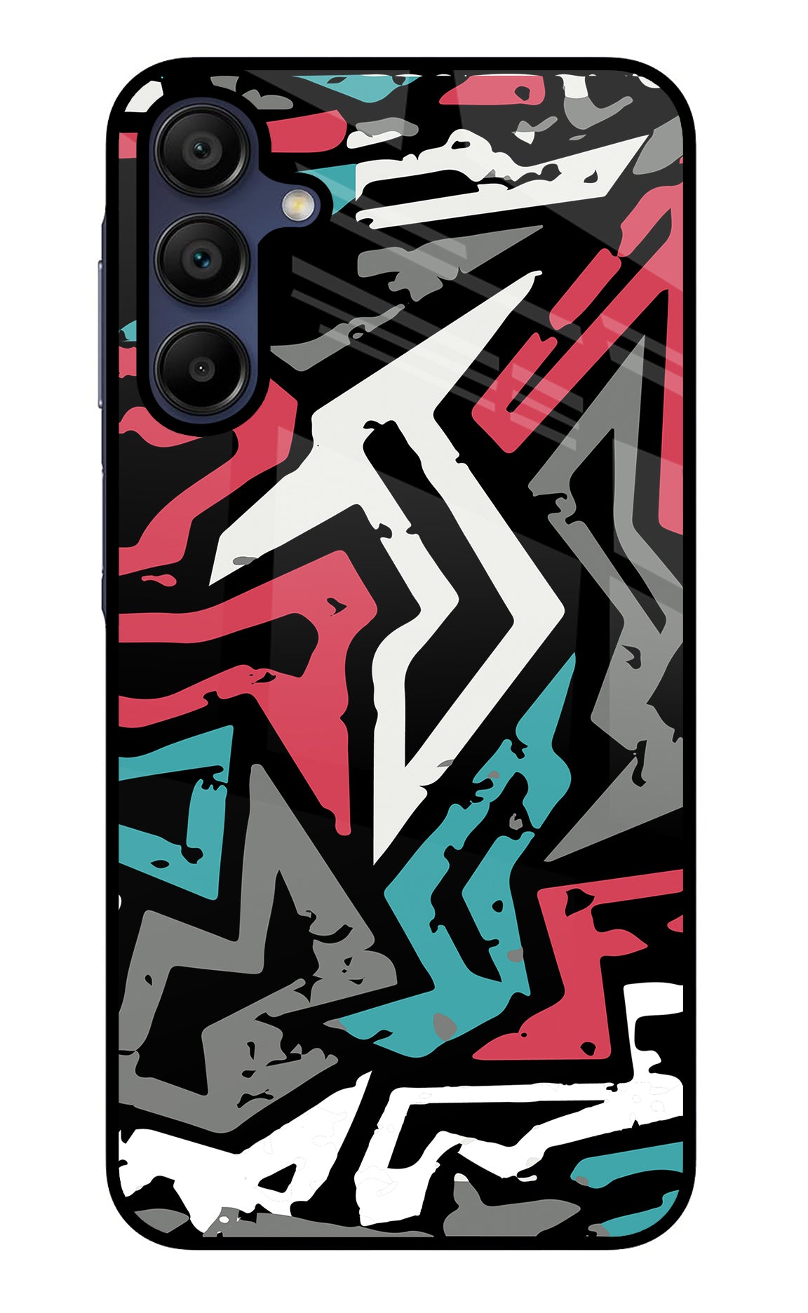 Geometric Graffiti Samsung A15 5G Back Cover