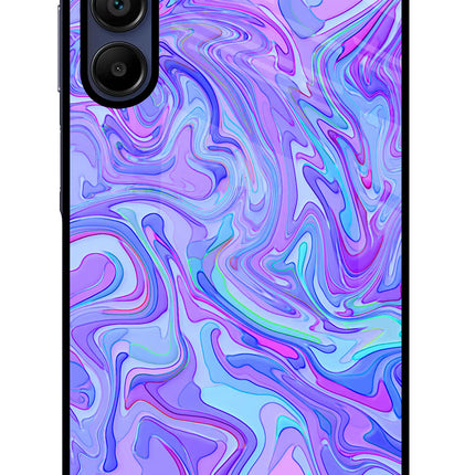 Glitter Samsung A15 5G Glass Case Back Cover by Casekaro
